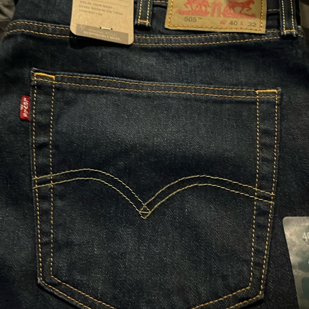 Mens Levi Strauss 505 regular size 40 great deal - Picture 7 of 11
